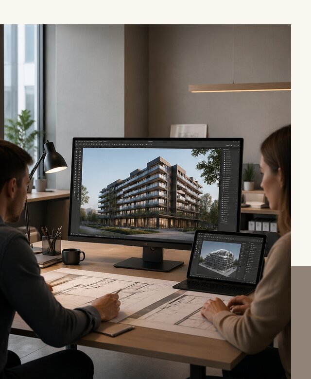 3D визуализация архитектуры и объектов строительства в Долгопрудном