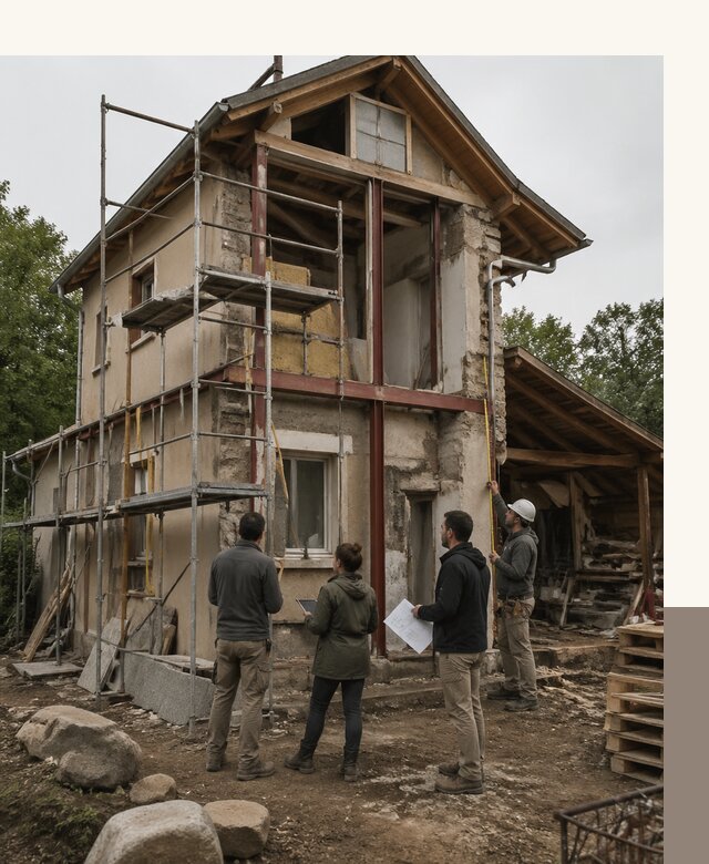 Реконструкция загородного дома под ключ в Долгопрудном от бюро